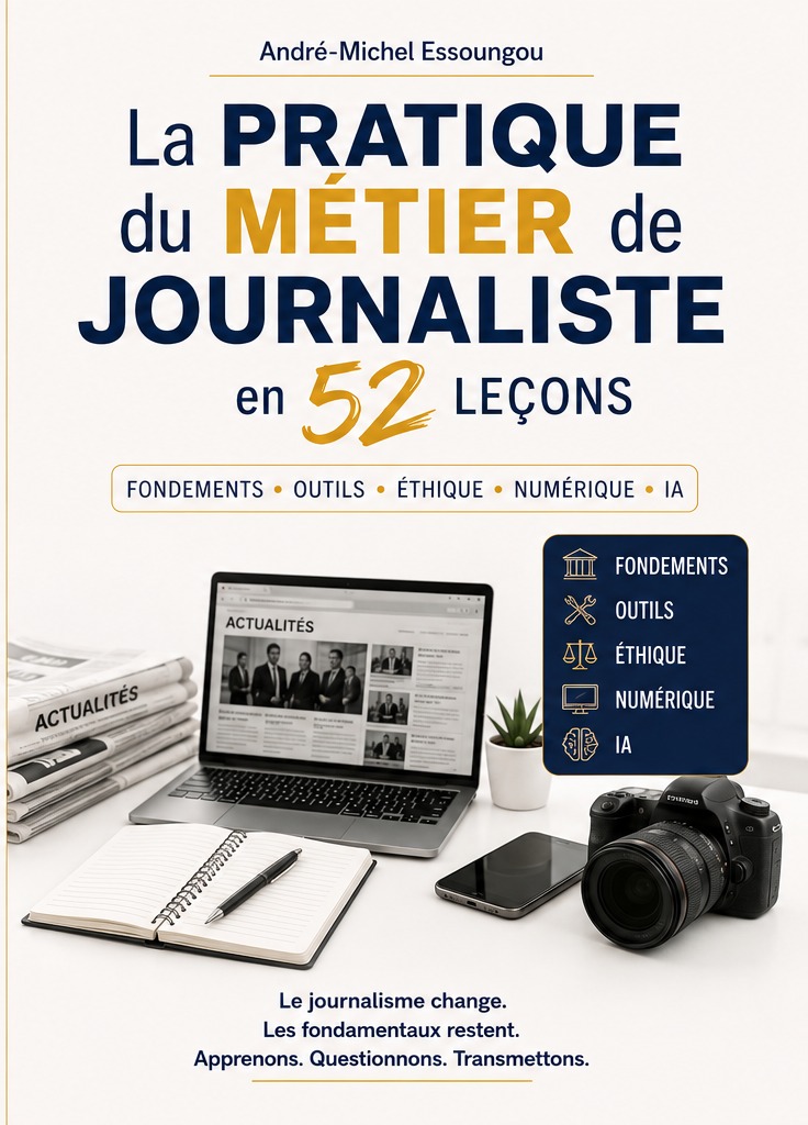 Couverture de La Pratique du métier de journaliste en 52 leçons